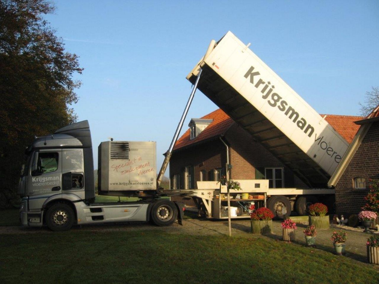 Specialist in zandcement vloeren